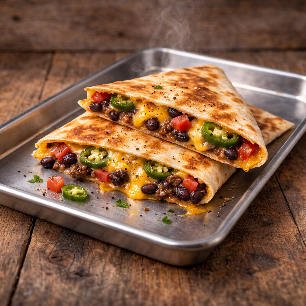 Frische Quesadillas von Hungry Turtle